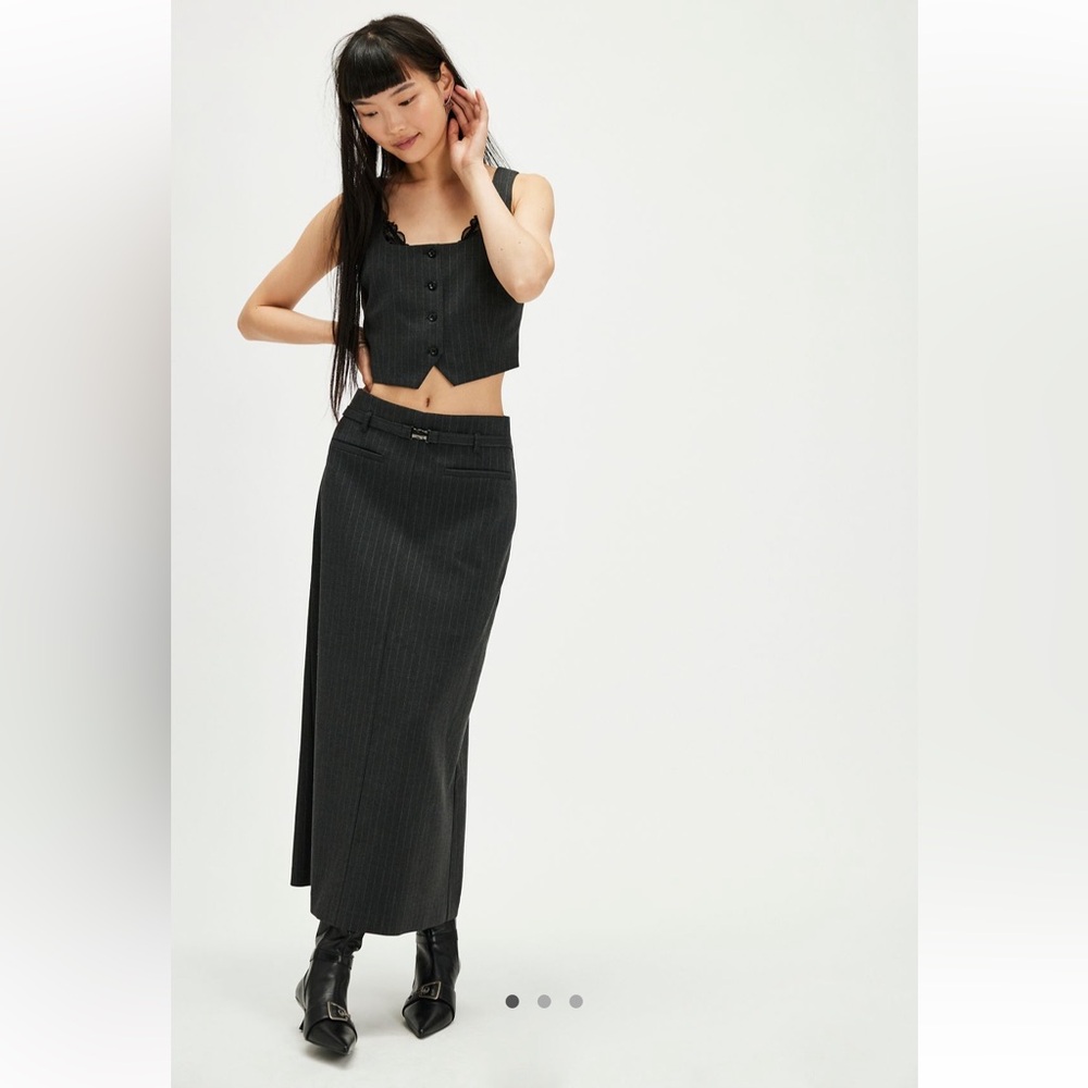 NWT Moon River Pinstripe Suit Skirt Size Small